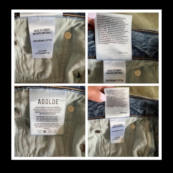 AGOLDE PINCH WAIST HI RISE KICK JEANS - Picture 16 of 16